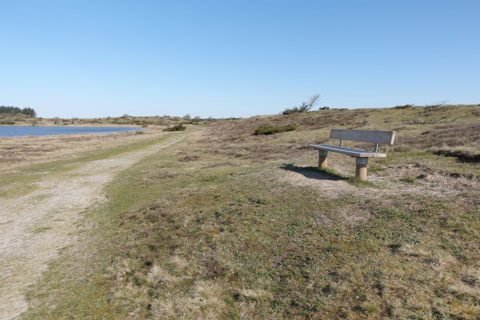 Bænk ved Stubbergård Sø