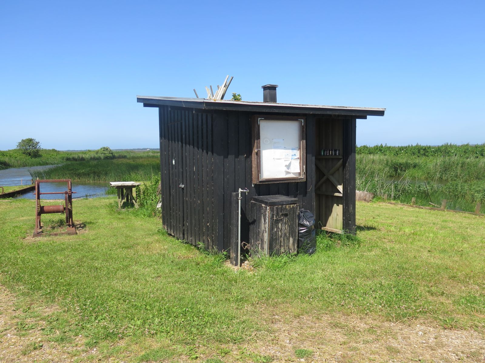 Foto af muldtoilet på på Kloster Havn