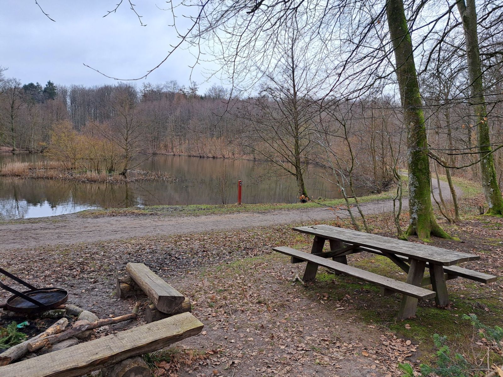 Bålplads ved Latsø